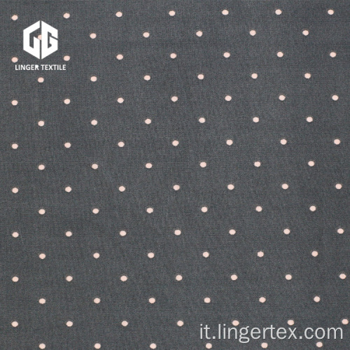 Jersey singolo stampato penetrazione spandex poliestere speckle